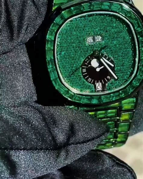 patek philippe green emerald